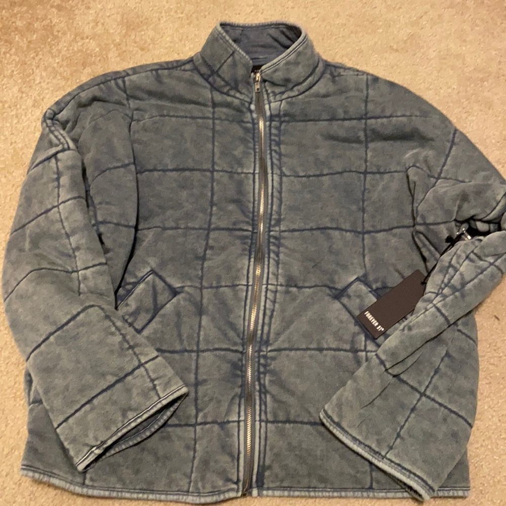 Quilted jacket oversized